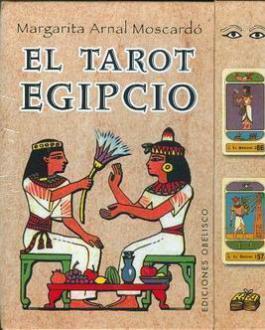 Pack El Tarot Egipcio,  libro más cartas de Tarot
