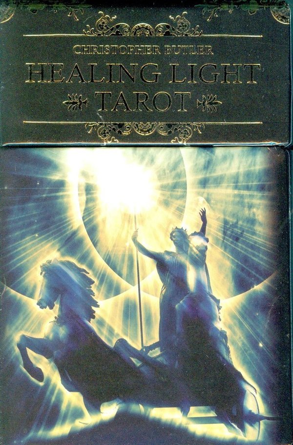 Libro más Cartas Healing Light Tarot (En Español)