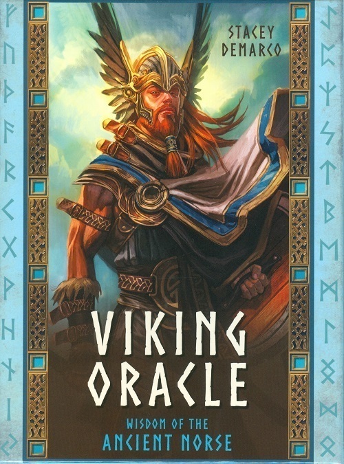 Cartas más Libro de Tarot Viking Oracle (Versión en Inglés)