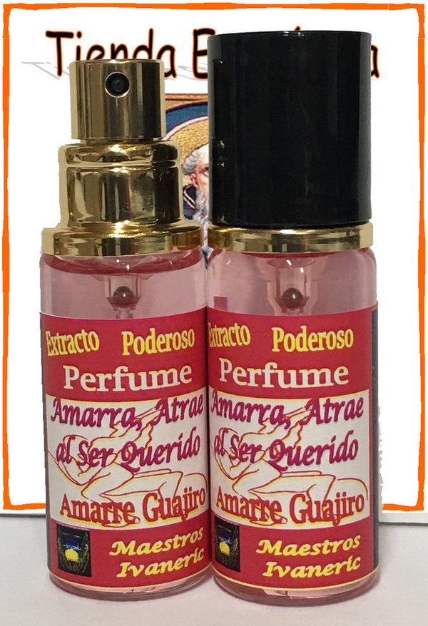 Auténtico Perfume Esotérico Amarre Guajiro, Atraer el Amor