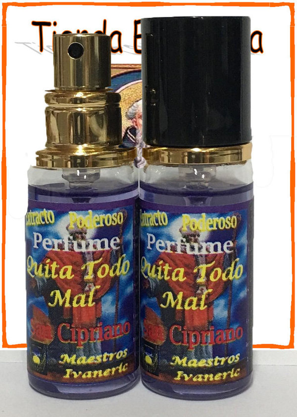 Auténtico Perfume Esotérico San Cipriano, Quita Magias