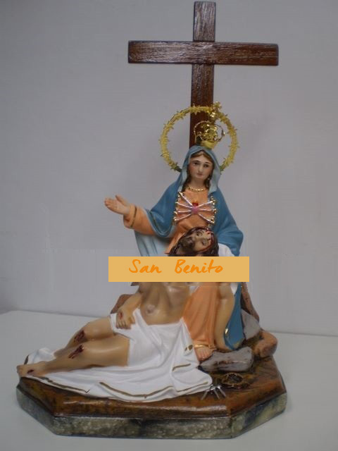 Figura Artesana Virgen de la Caridad de Cartagena (15cm)