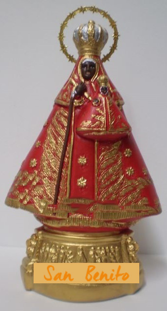 Figura Artesana Virgen de Guadalupe (25cm)