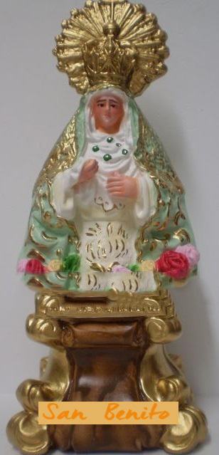 Figura Artesana Virgen Macarena (25cm)