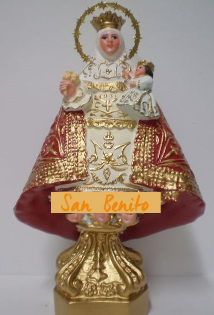 Figura Artesana Virgen de Covadonga (25cm)
