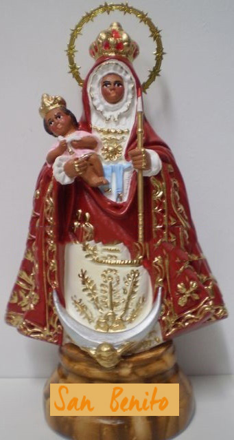 Figura Artesana Virgen de la Candelaria (20cm)