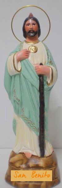 Figura Artesana Santo San Judas Tadeo (15cm)
