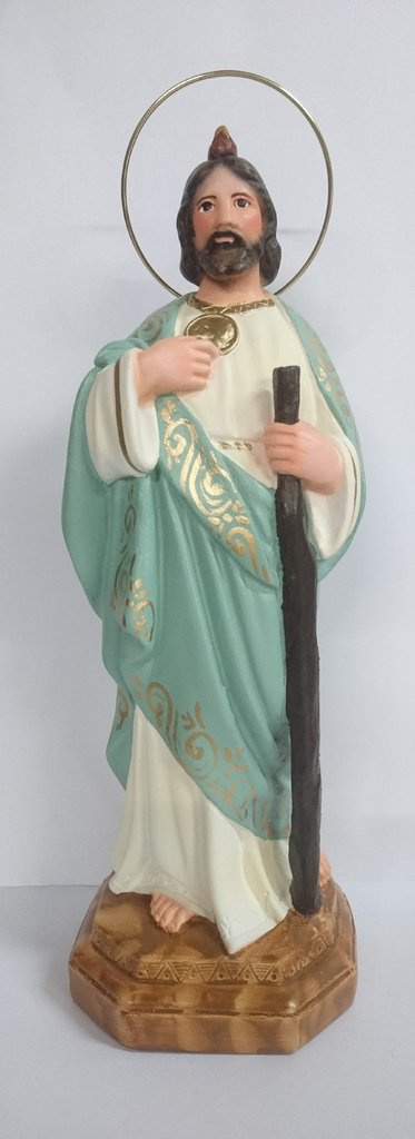 Figura Artesana Santo San Judas Tadeo (25cm)