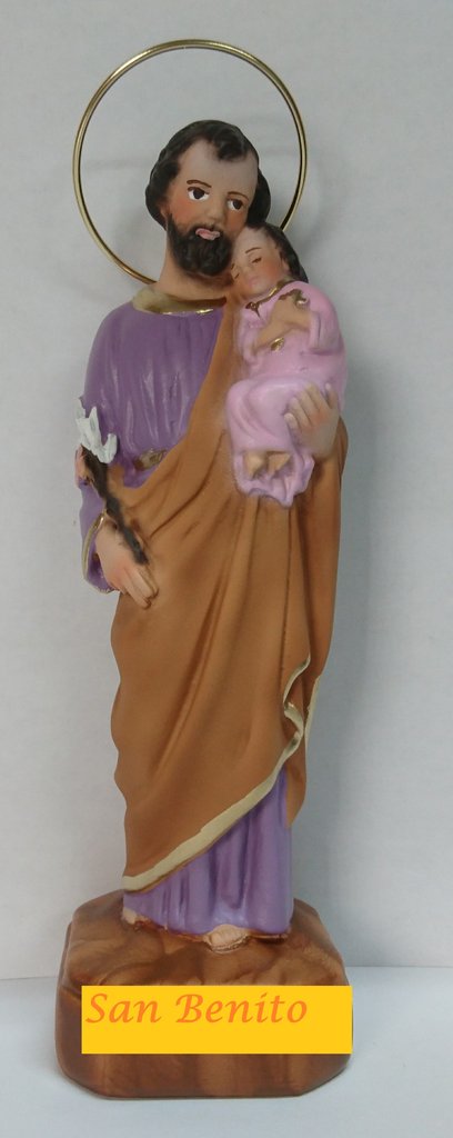 Figura Artesana Santo San José (15cm)