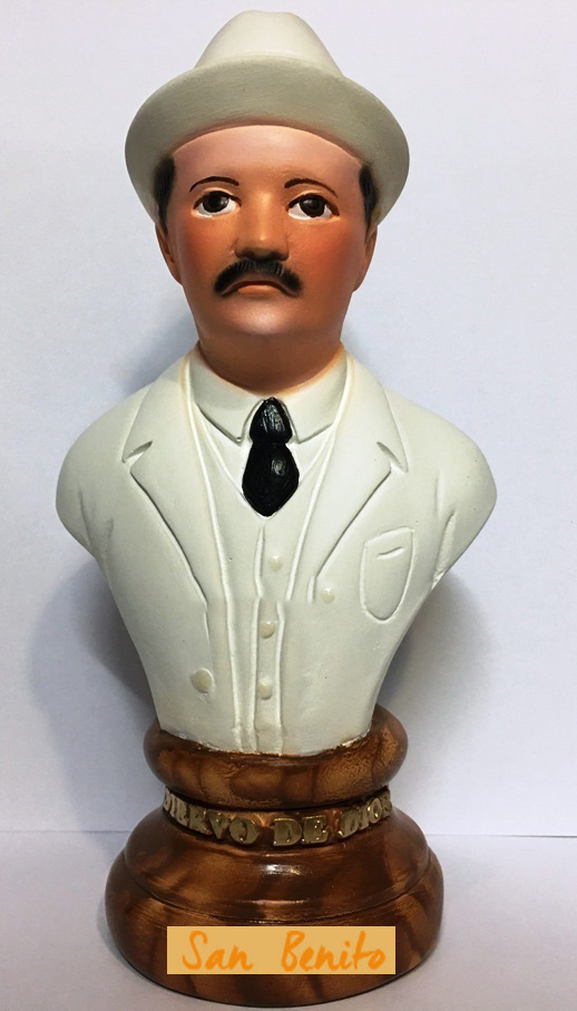 Figura Artesana Busto Dr. José Gregorio Hdez (Blanco, 15cm)