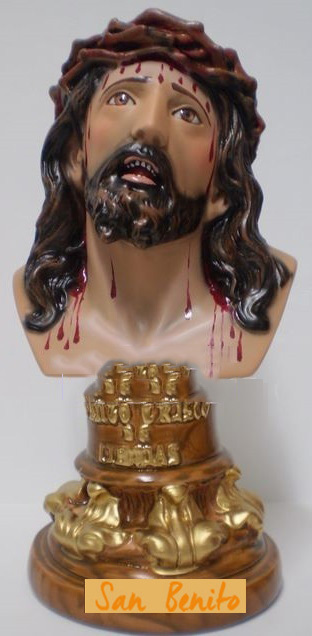 Figura Artesana Cristo de Limpias (20cm)