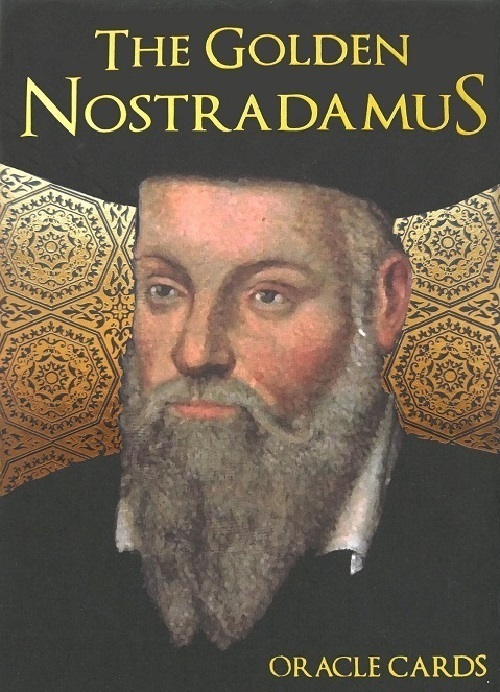The Golden Nostradamus, Libro más cartas de Tarot