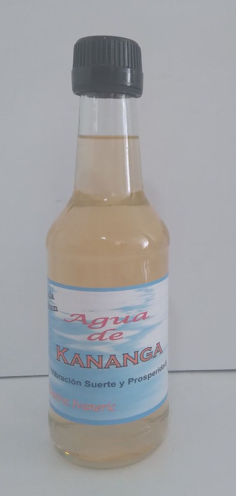 Agua Ritual de Kananga, Suerte y Prosperidad (250ml) Maestros Ivaneric