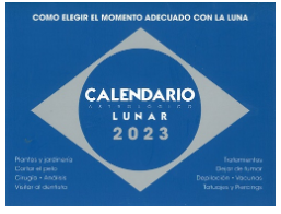 Calendario Artesano Lunar, Año 2023