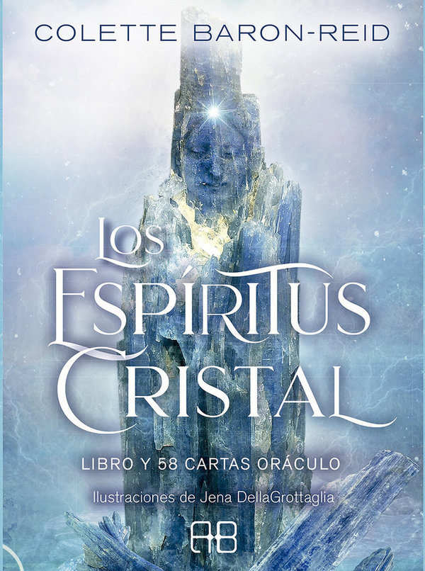 Libro y cartas Oráculo Los Espíritus de Cristal