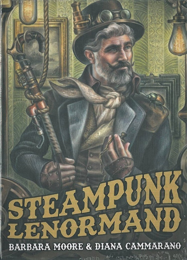 Oráculo Steampunk Lenormand, Libro más Cartas