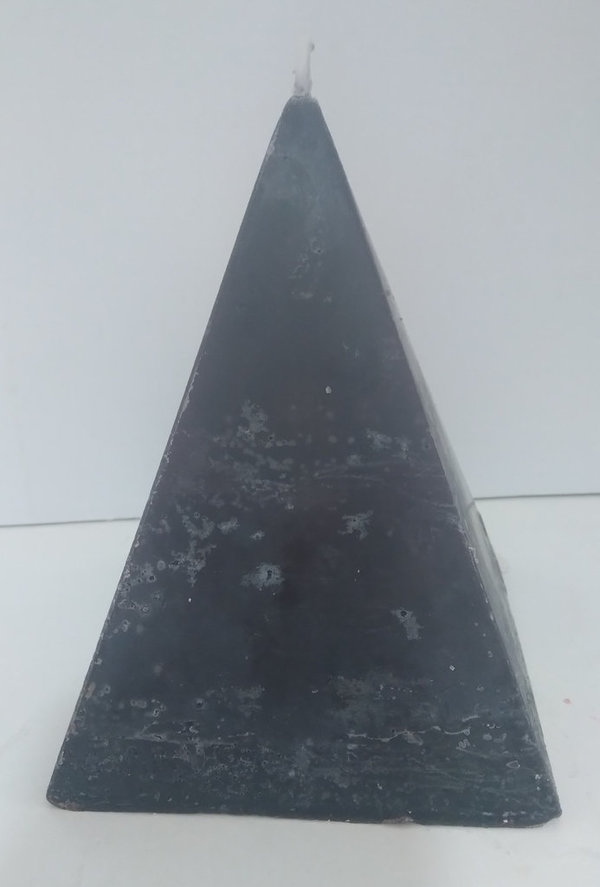 Vela Pirámide Negra Abrecaminos contra las Negatividades 13x10cm