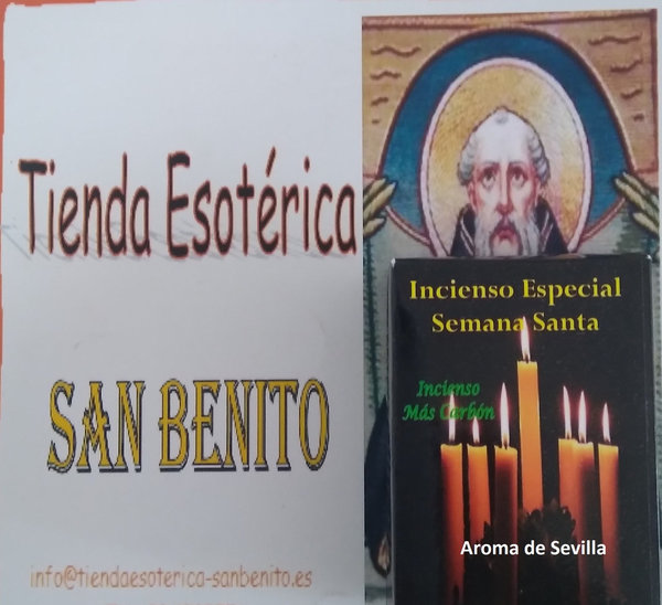 Aroma de Sevilla. Incienso Especial Semana Santa en Grano más Carbón.