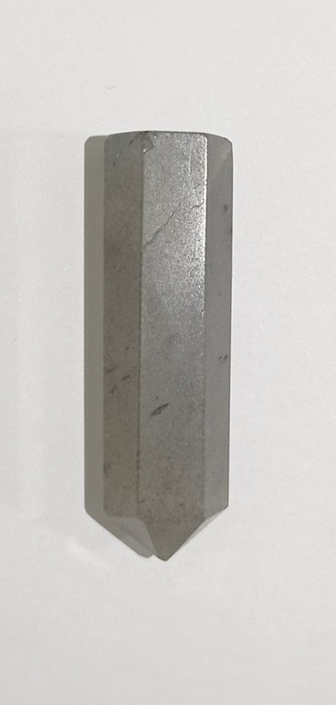 Mineral Artesano con Punta Ágata Gris, 2-3cm.